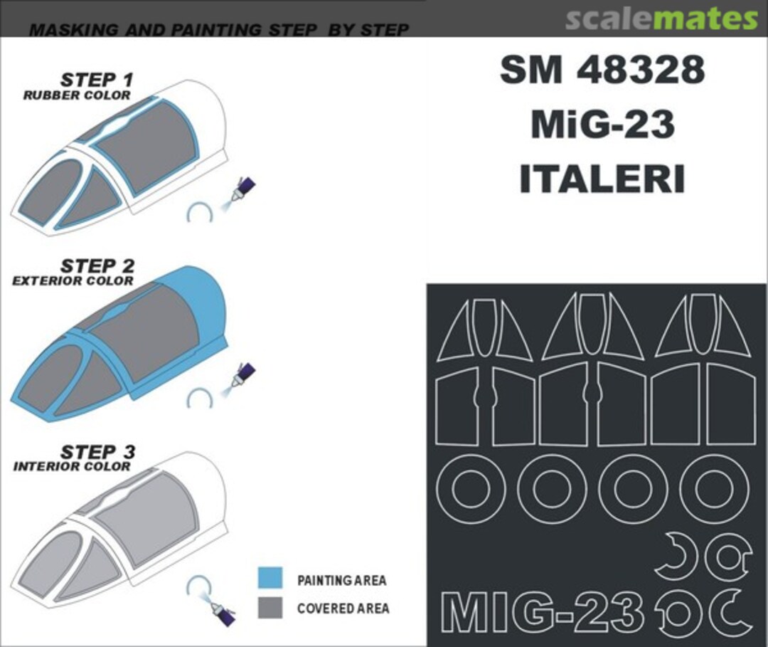 Boxart MiG-23 SM48328 Montex