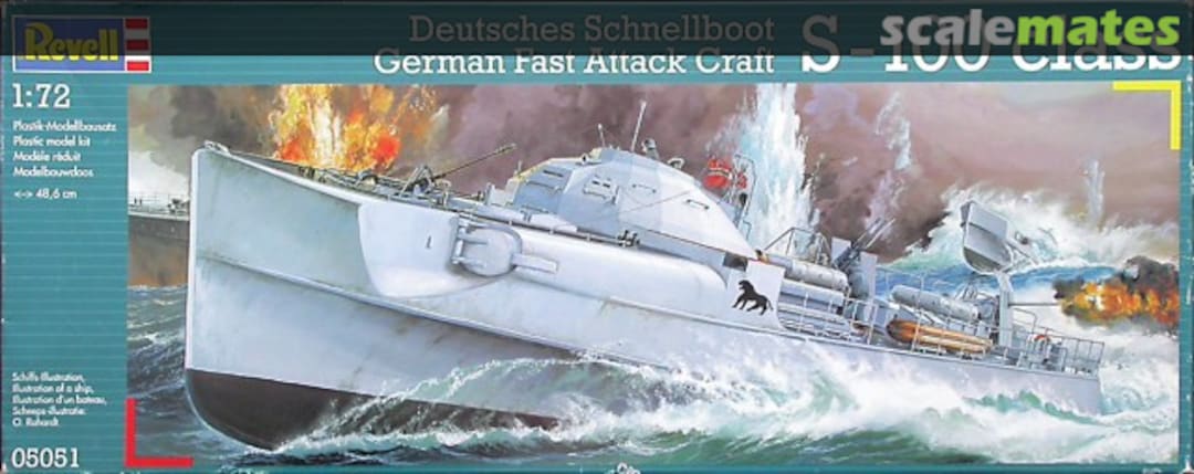 Boxart Deutsches Schnellboot S-100 Class 05051 Revell