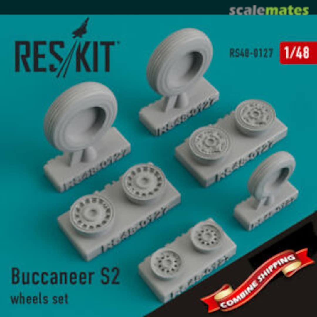 Boxart Buccaneer S2 - wheels set RS48-0127 ResKit