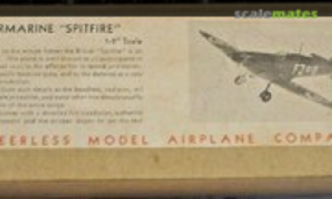 1:24 Supermarine Spitfire (Peerless Model Airplane Company )