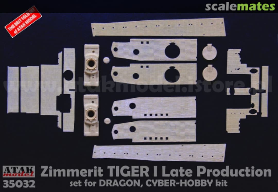 Boxart Sd.Kfz.181 Tiger I 35032 Atak Model