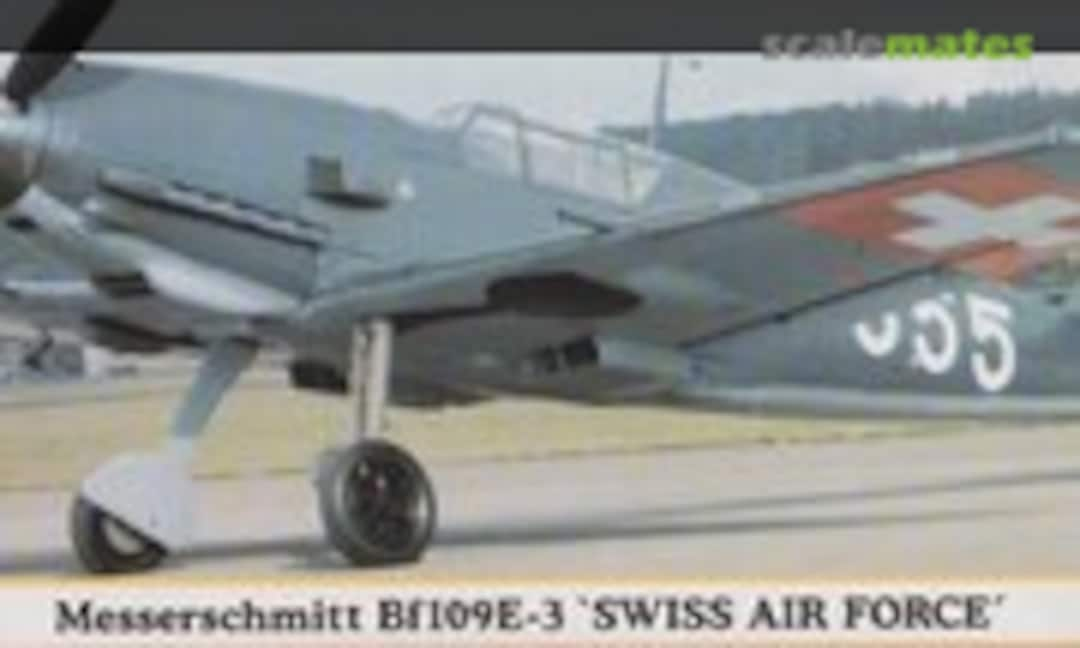 1:72 Messerschmitt Bf109E-3 'Swiss Air Force' (Hasegawa 00672)