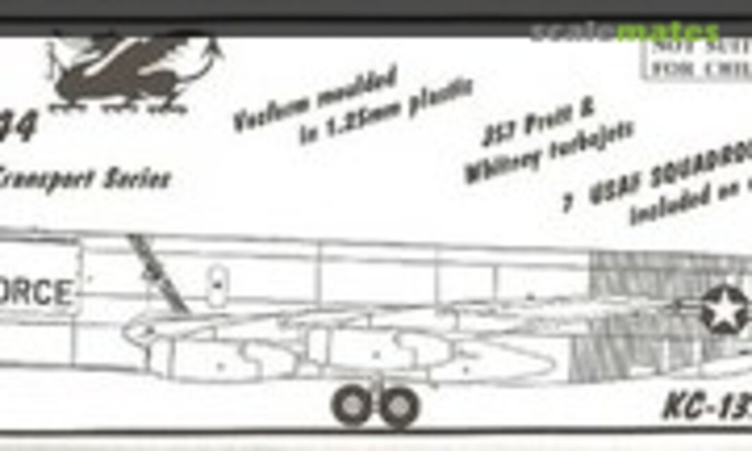 1:144 Boeing KC-135A/Q Stratotanker: USAF 7 options (Welsh Models MT01)