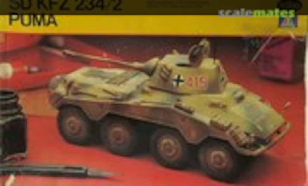 1:35 Sd.Kfz. 234/2 Puma (Testors/Italeri 854)