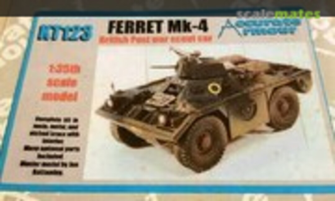 1:35 Ferret Mk-4 British Post War Scout Car (Accurate Armour KT123)