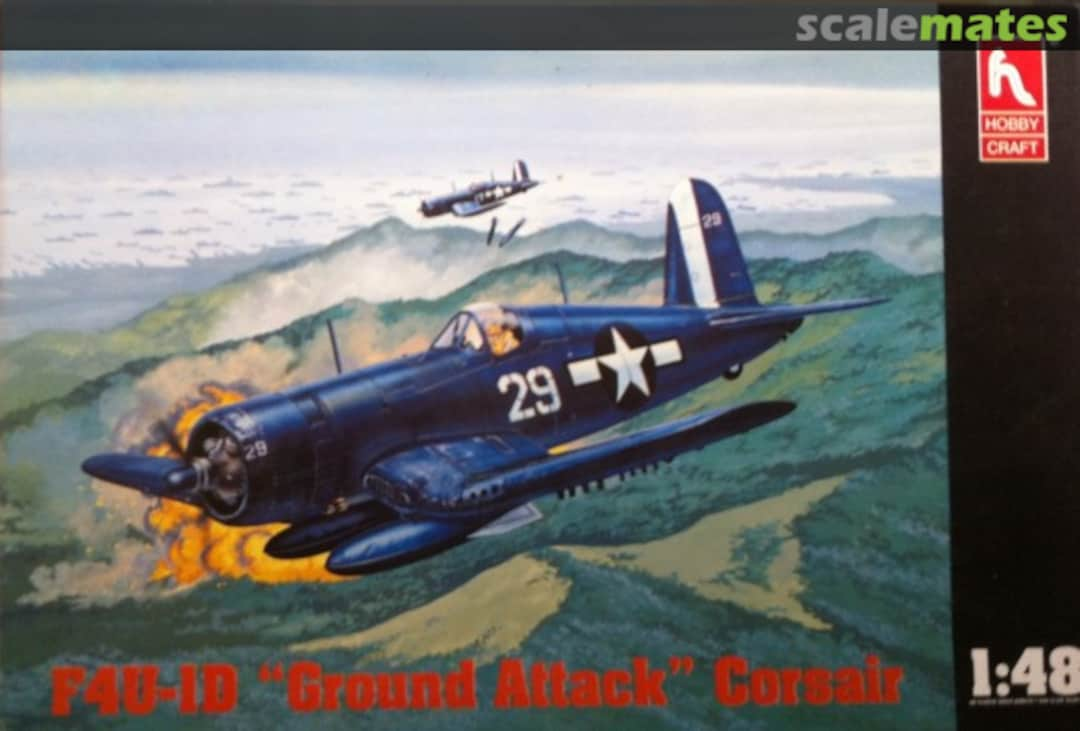 Boxart F4U-1D "Ground Attack" Corsair HC1527 Hobbycraft