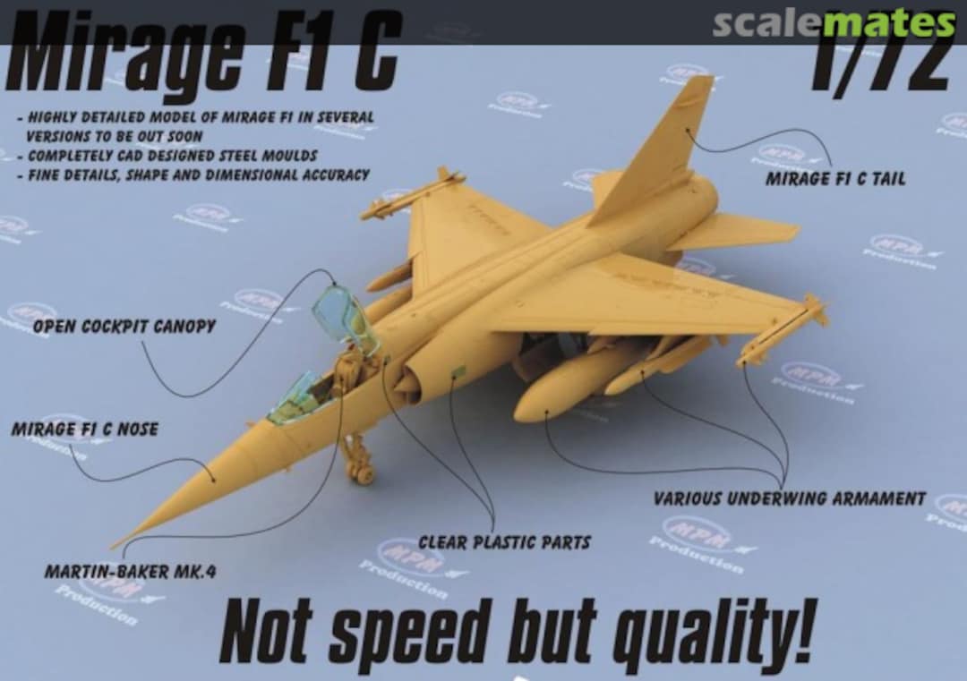 Boxart Mirage F.1C  Special Hobby