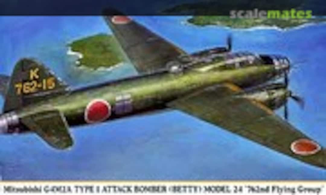 1:72 Mitsubishi G4M2A Type 1 Attack Bomber (Betty) Model 24 '762nd Flying Group' (Hasegawa 00974)