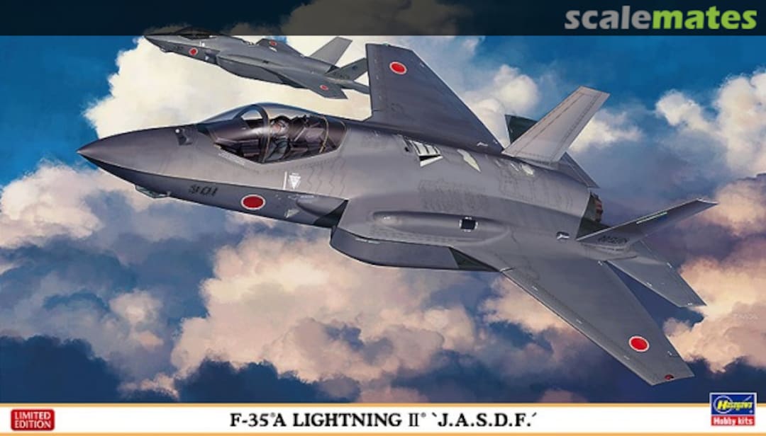 Boxart F-35A Lightning II `J.A.S.D.F.´ 02148 Hasegawa