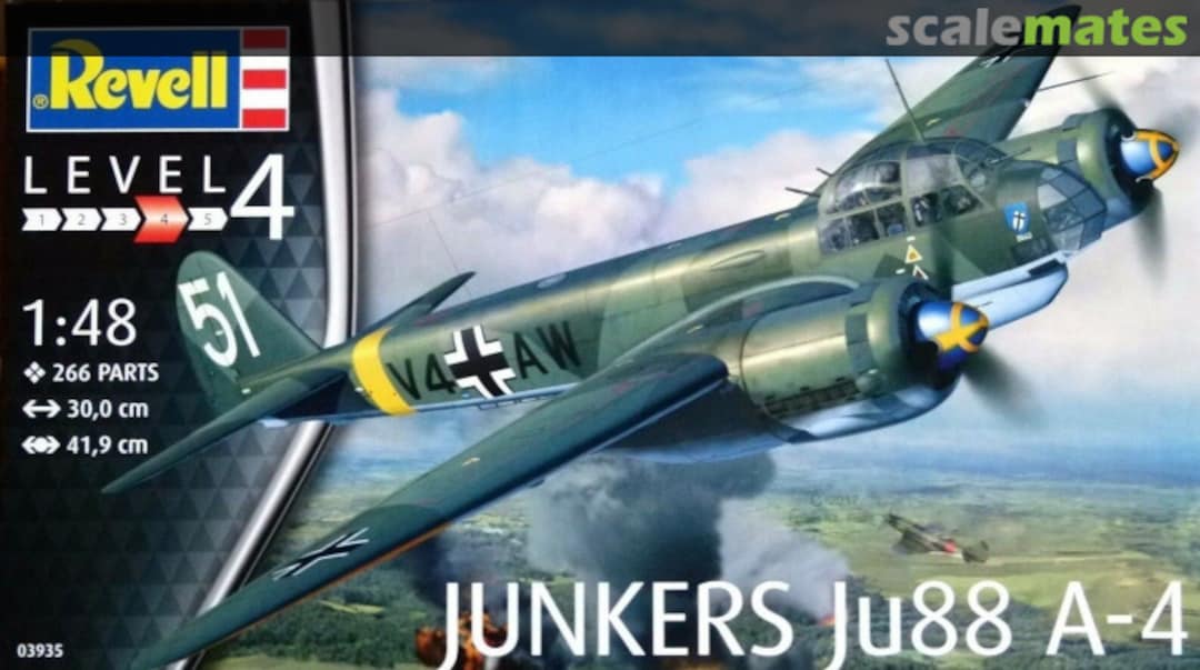 Boxart Junkers Ju88 A-4 03935 Revell