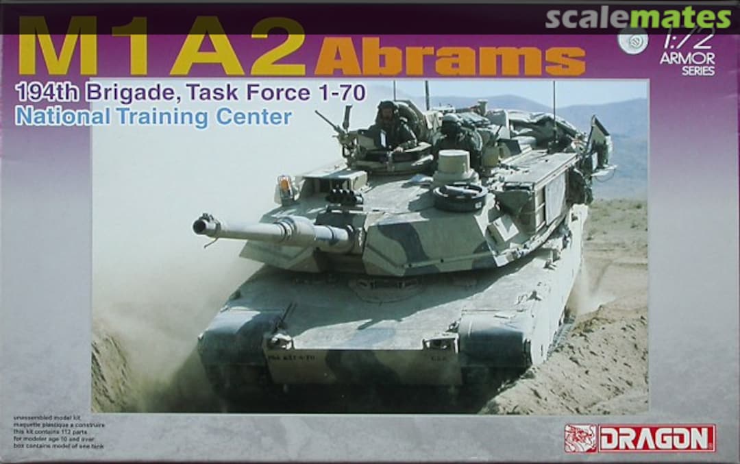 Boxart M1A2 Abrams 7216 Dragon