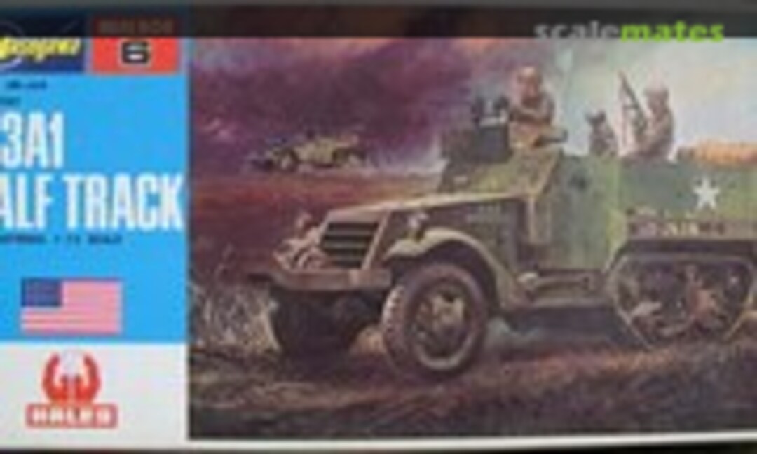 1:72 M3A1 Half Track (Hasegawa/Hales MB-006)