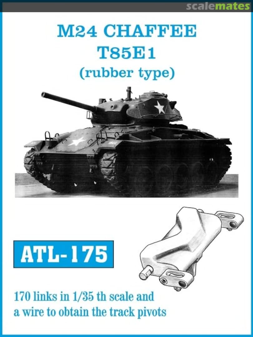 Boxart M24 CHAFFEE T85E1 ATL-175 Friulmodel