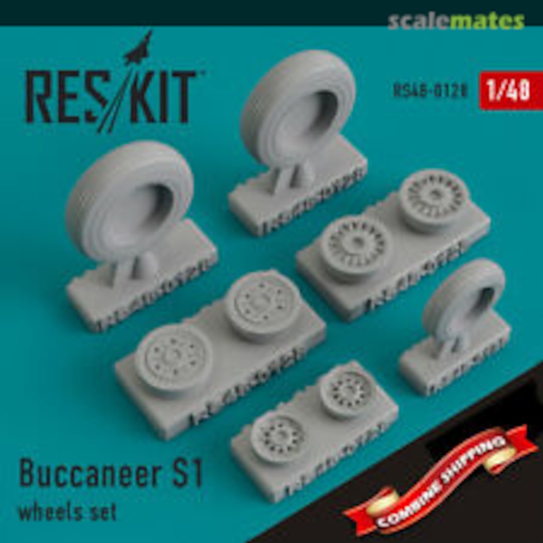 Boxart Buccaneer S1 - wheels set RS48-0128 ResKit