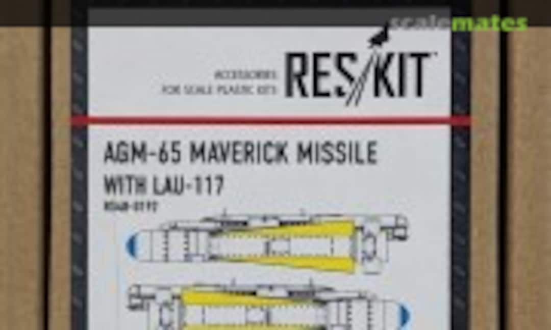 1:48 AGM-65 Maverick missile w/LAU-117 (ResKit RS48-0192)