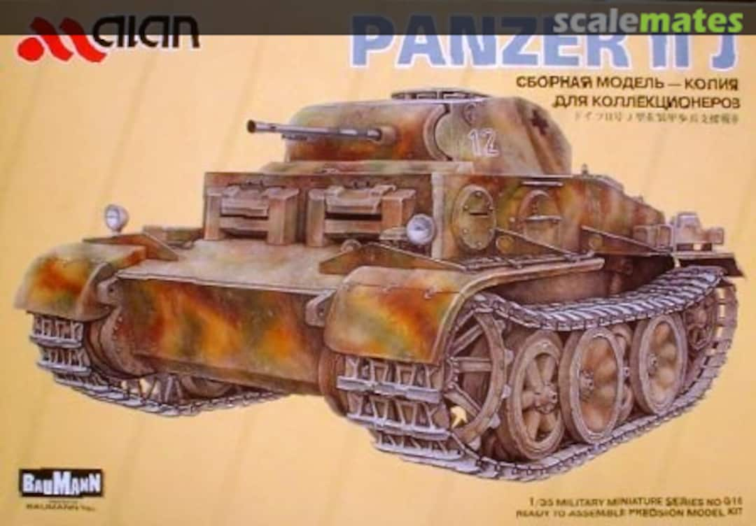 Boxart Panzer II J 016 Alan