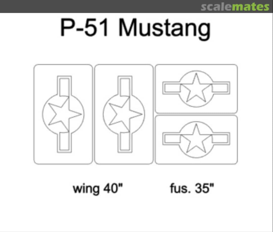 Boxart P-51 Mustang 24031 Omask