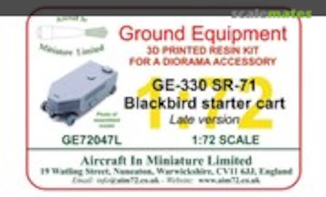 1:72 GE-330 SR-71 Blackbird Starter Cart (Aircraft In Miniature Ltd GE72047L)