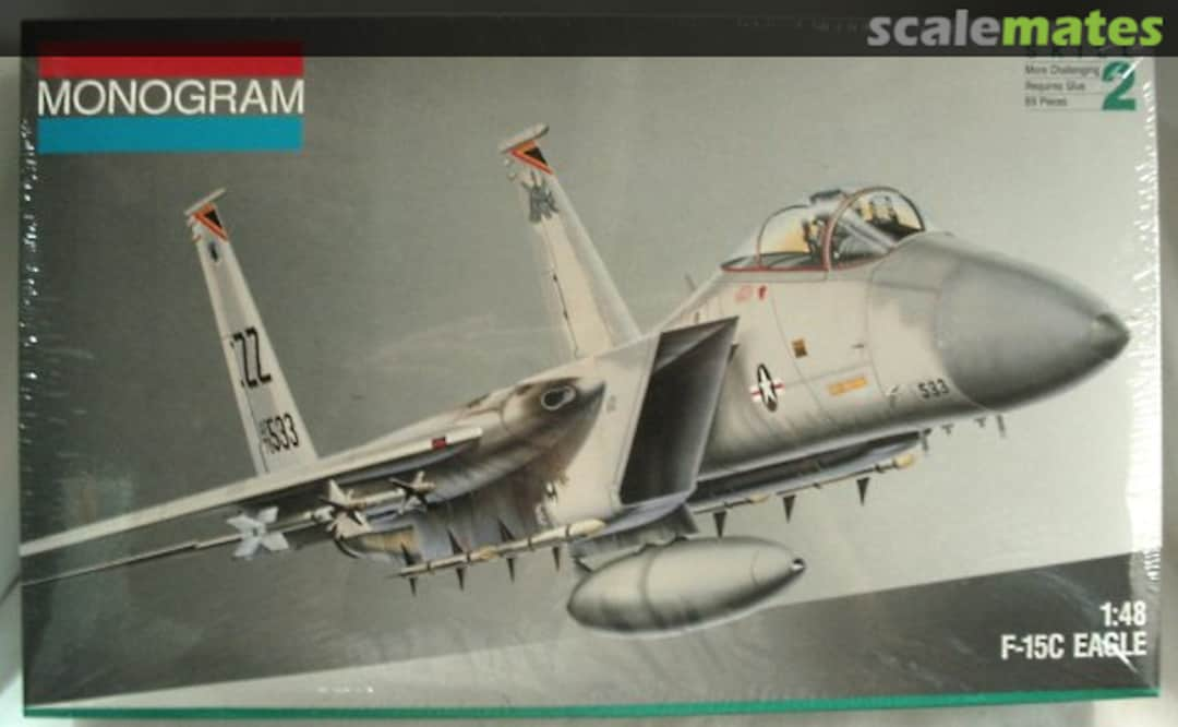 Boxart F-15C Eagle 5823 Monogram