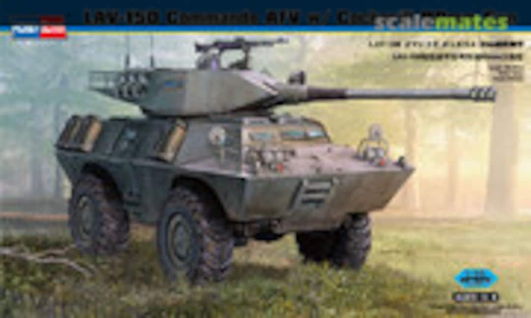 1:35 LAV-150 Commando AFV w. Cockerill 90mm Gun (HobbyBoss 82422)