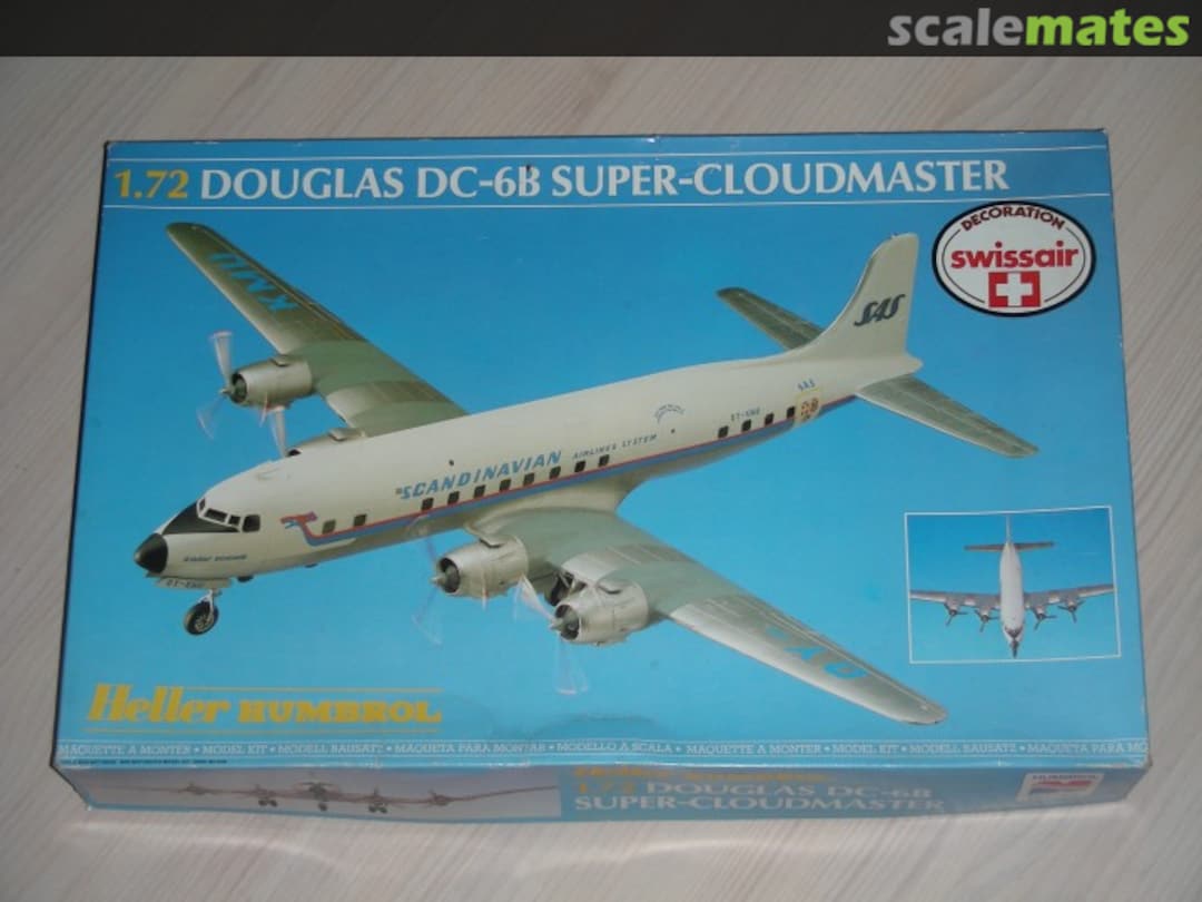 Boxart Douglas DC-6B Super-Cloudmaster 80315 Heller Humbrol