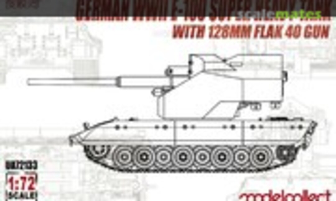 1:72 E-100 Super Heavy Tank (Modelcollect UA72133)