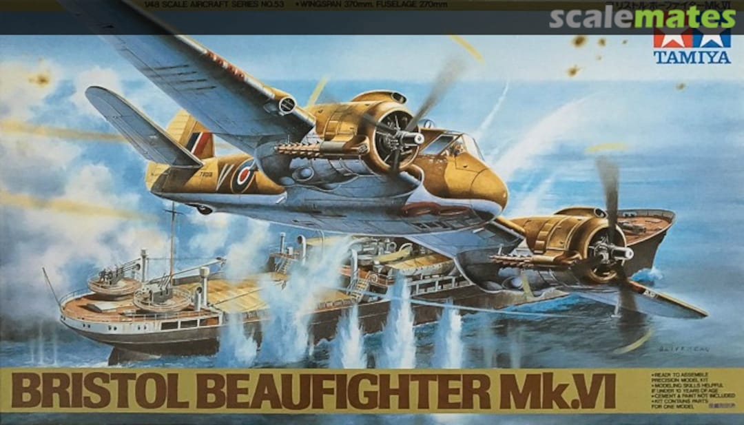 Boxart Bristol Beaufighter Mk.VI 61053 Tamiya