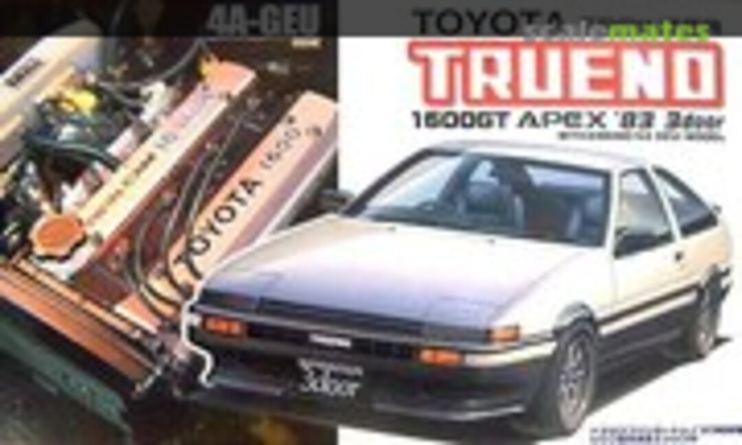 1:24 Toyota AE86 Sprinter Trueno 1600GT Apex '83 3door (Fujimi 03657)