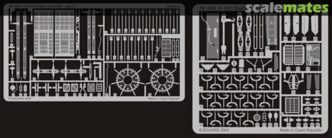 Boxart F-15C Eagle exterior 48486 Eduard