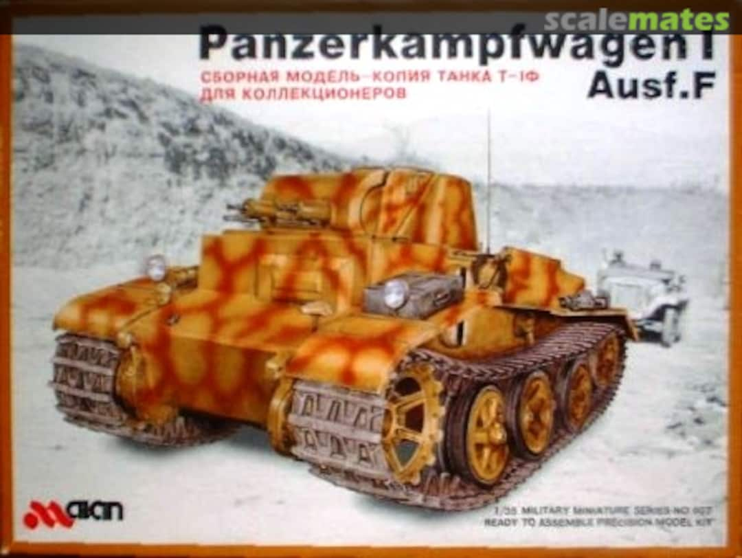 Boxart Panzerkampfwagen I Ausf. F 007 Alan