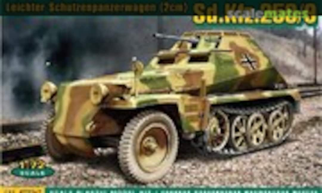 1:72 Sd.Kfz. 250/9 leichter Schützenpanzerwagen (2cm) (ACE 72247)