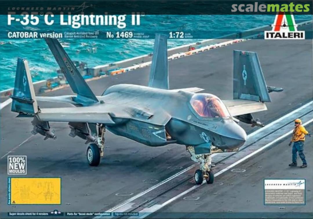 Boxart F-35C Lightning II 1469 Italeri