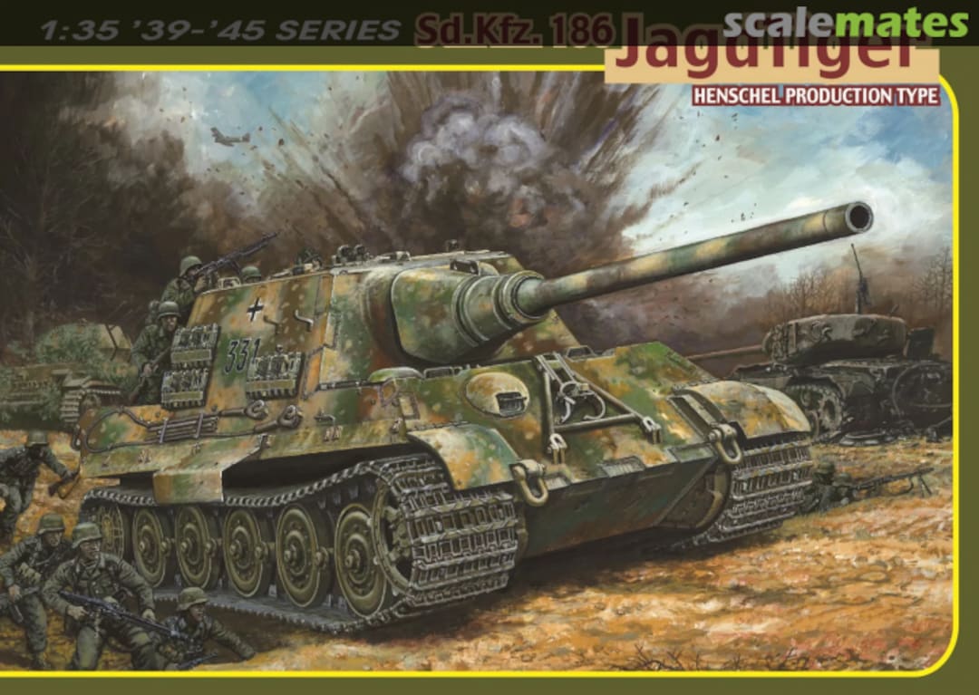 Boxart Sd.Kfz. 186 Jagdtiger 6991 Dragon