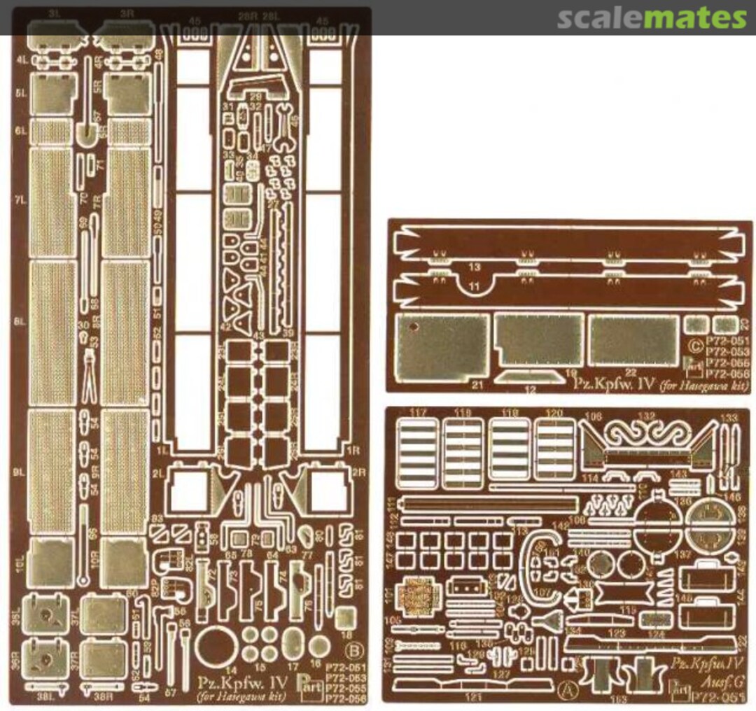 Boxart Pz.Kpfw.IV Ausf.G P72-051 Part