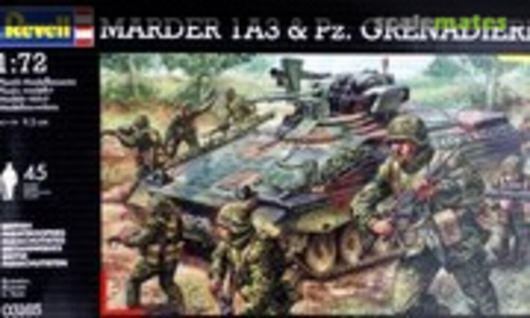 1:72 Marder 1A3 &amp; Panzergrenadiere (Revell 03165)