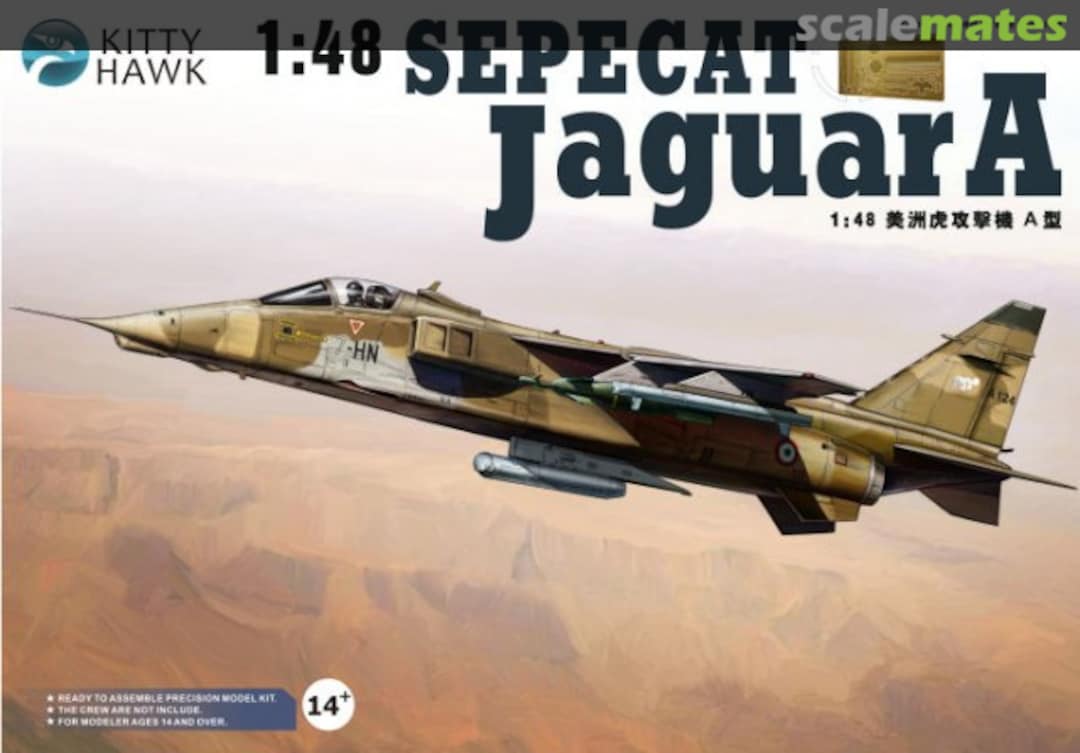 Boxart SEPECAT Jaguar A KH80104 Kitty Hawk