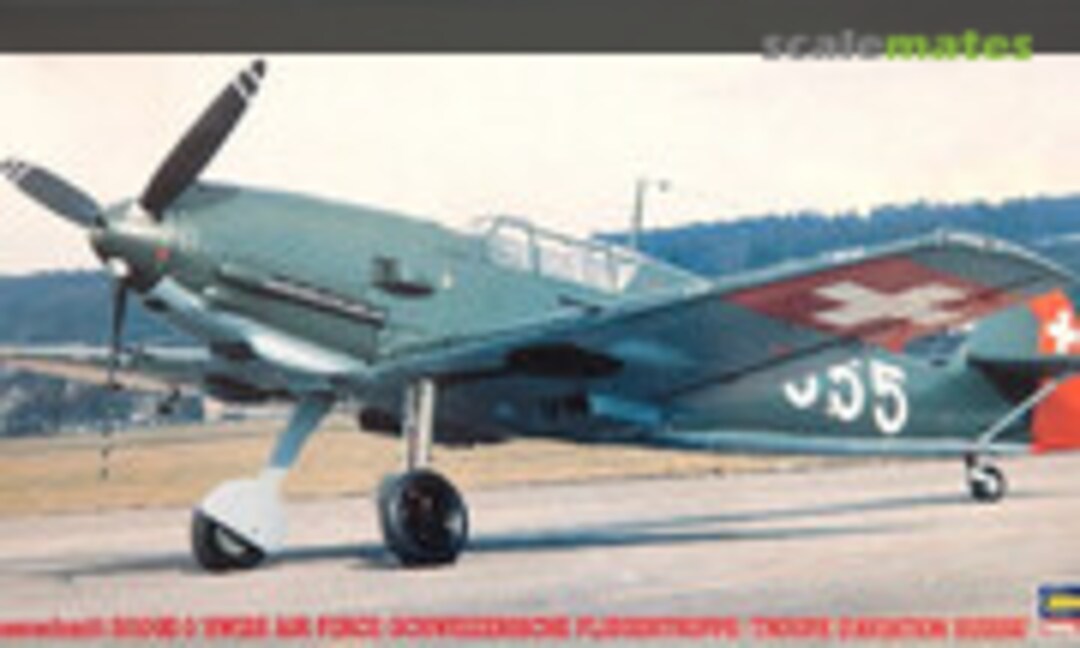 1:48 Messerschmitt Bf109E-3 'Swiss Air Force/Schweizerische Fliegertruppe/Troupe D'Aviation Suisse' (Hasegawa 09164)