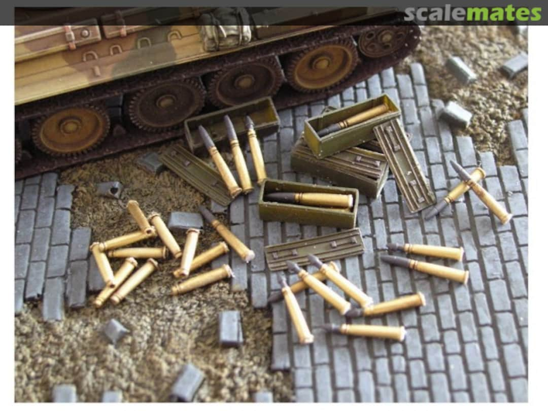 Boxart T34/85 ammunition and boxes 7254 Goffy Model