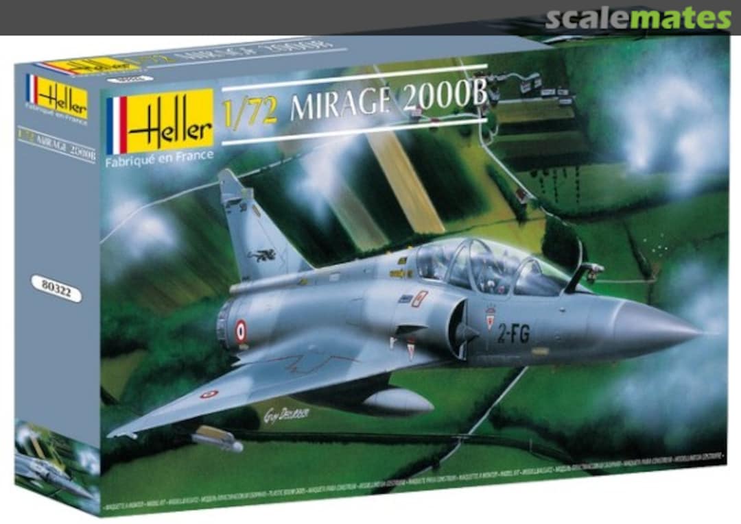 Boxart Mirage 2000B 80322 Heller