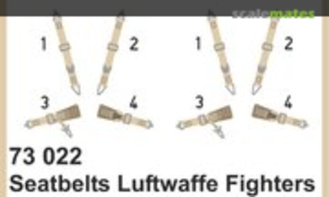 1:72 Seatbelts Luftwaffe fighters (Eduard 73022)