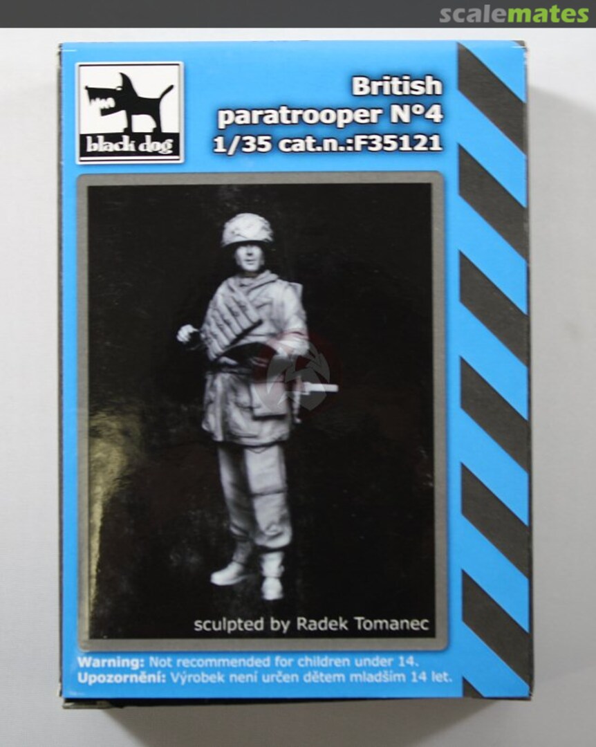 Boxart British paratroper N°4 F35121 Black Dog