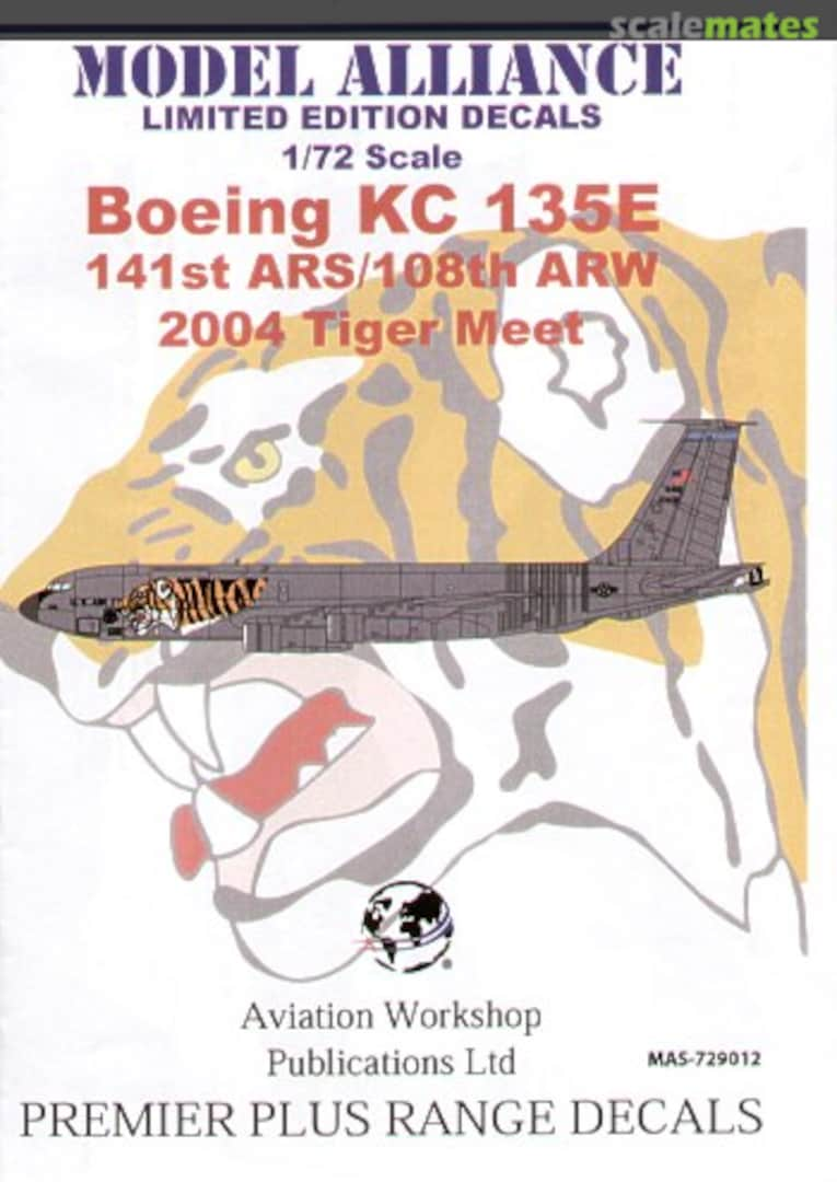 Boxart Boeing KC-135E 141 ARS/108 ARW New Jersey ANG 2004 Tiger Meet MAS-729012 Model Alliance