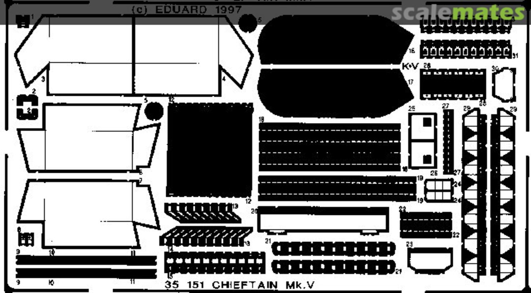 Boxart Chieftain Mk.5 35151 Eduard