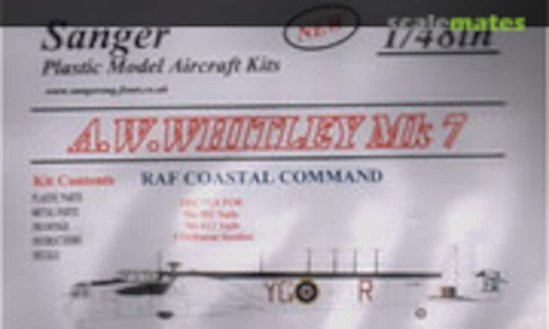 1:48 A.W. Whitley Mk.7 (Sanger 13)