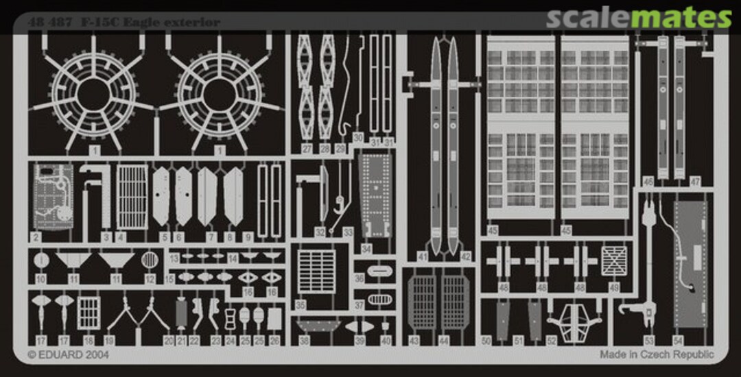 Boxart F-15C Exterior 48487 Eduard