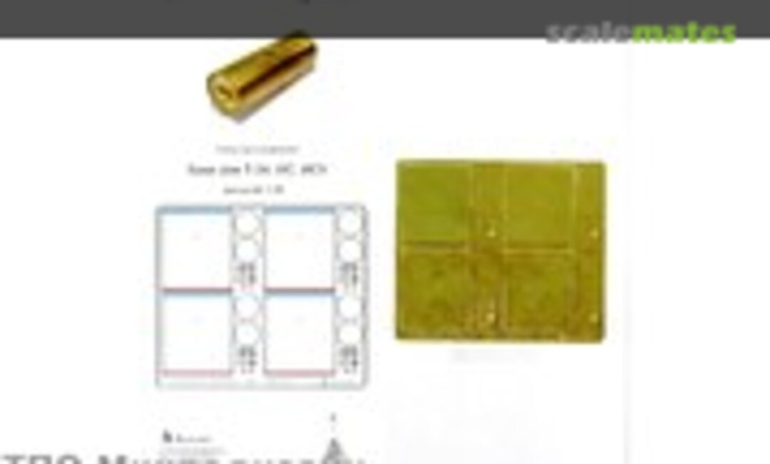 1:35 T-34 Fuel Tanks (Microdesign MD 035251)