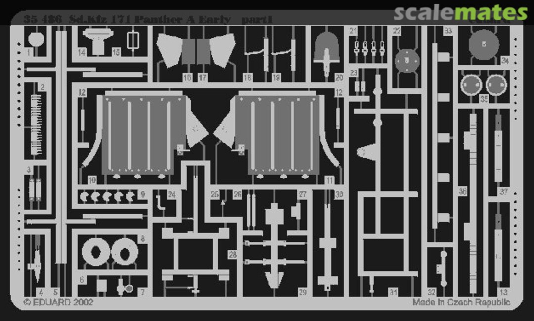 Boxart Panther Ausf. A early 35486 Eduard