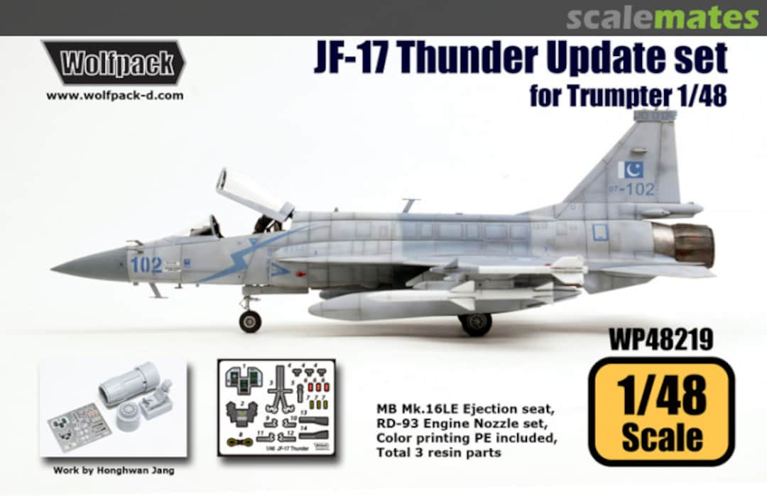 Boxart JF-17 Thunder Update set WP48219 Wolfpack