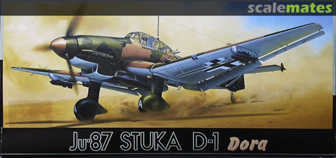 Boxart Ju-87 Stuka D-1 F-14 Fujimi