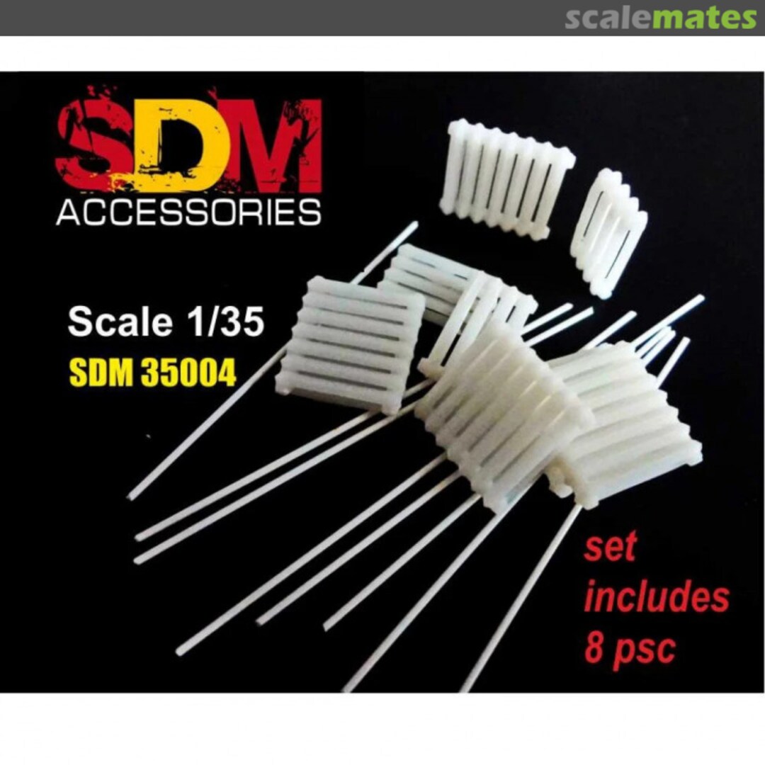 Boxart Radiators (8 pcs) SDM 35004 SDM Accessories